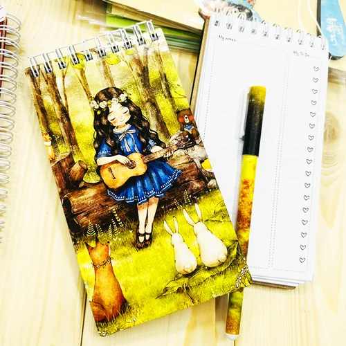 دفترچه یادداشت دختر جنگل