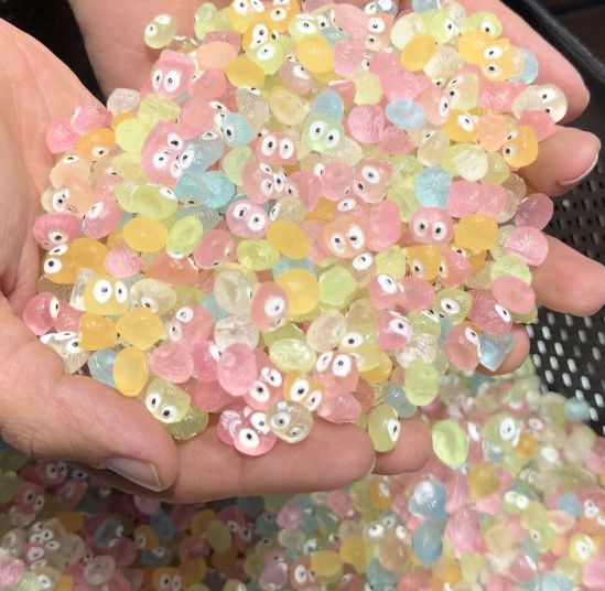 فیگور شب تاب میکروب عروسکی بسته 30 عددی - فقط عمده